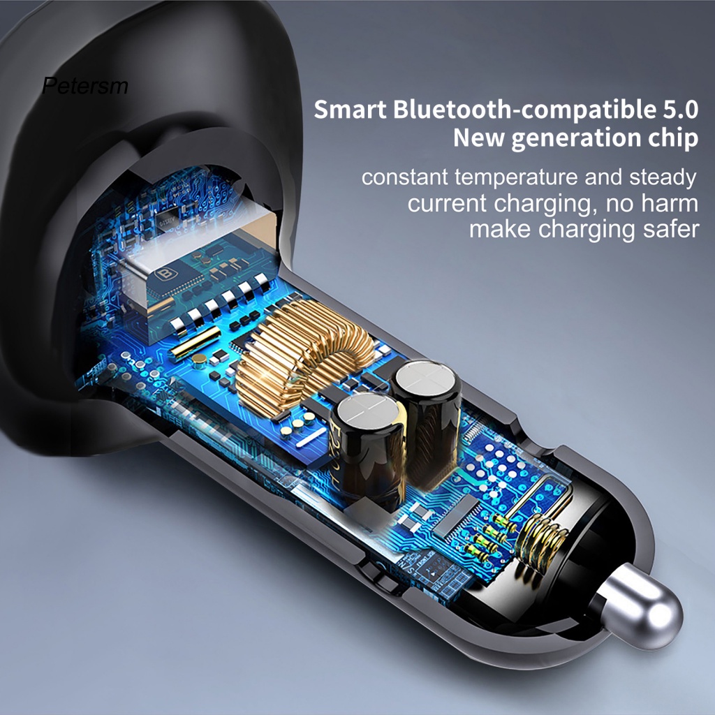 Pp Lossless Suara Charger Telepon Mobil Untuk Handphone MP3 Player Multifungsi Auto Charger Portable