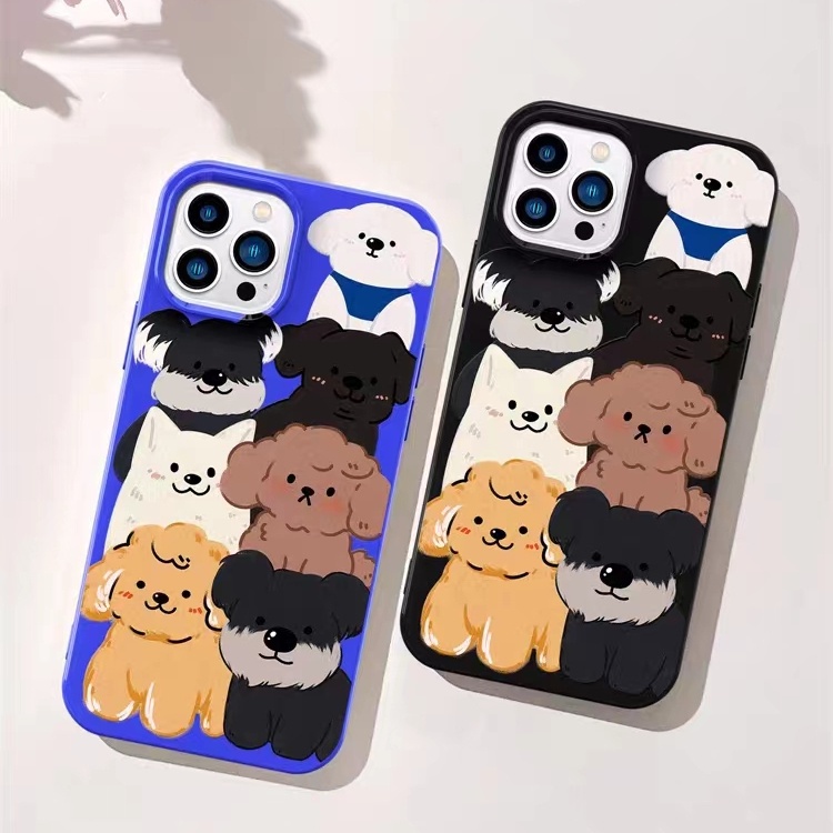 Iphone 14Plus iPhone 14seri TPU Soft Case Phone Case ins Kamera Perlindungan Iphone14 13 11 14Plus Pro Max7 8Plus X XR 12mini 13mini Empat Sudut Shockproof