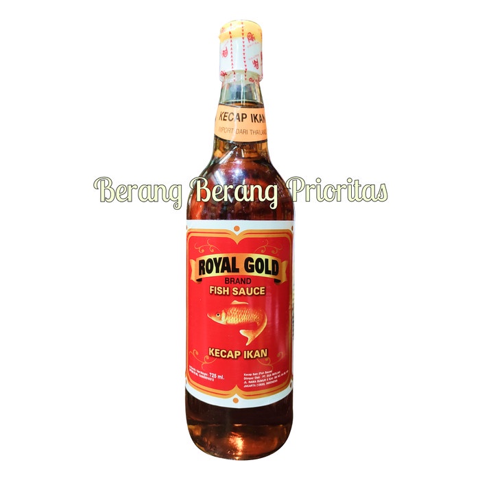 

[Ready Stock]- Kecap Ikan Royal Gold Fish Sauce 725 ml - Dengan Bubble