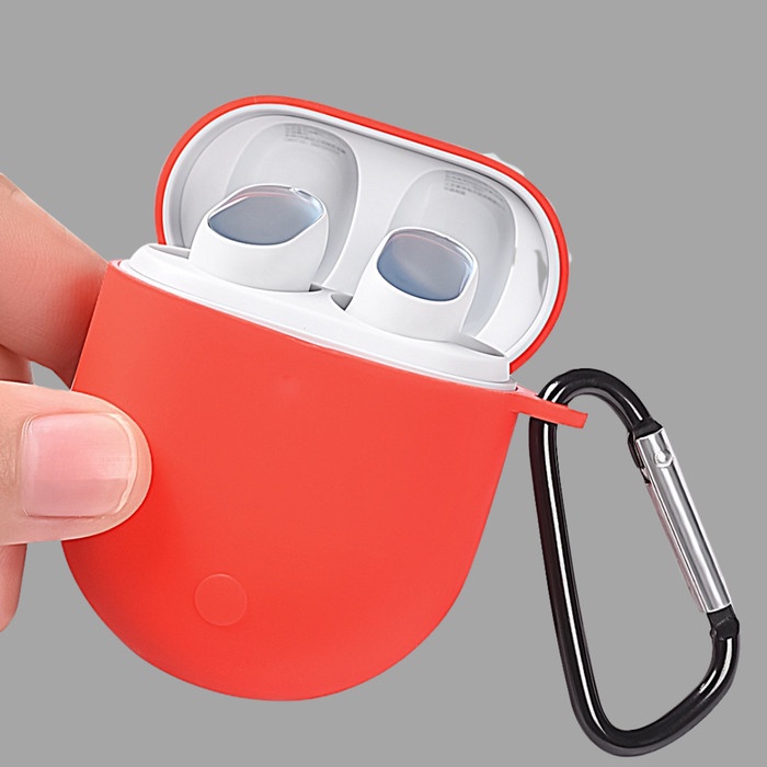 Soft Case Silikon TWS Xiaomi Buds 3 Pro/Redmi Airdots 3 Pro+ carabiner