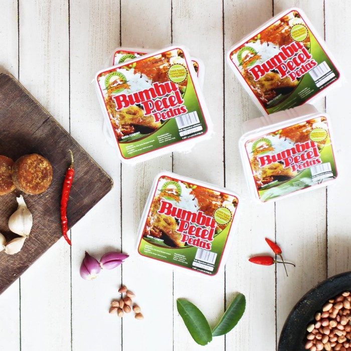 

[Ready Stock]cod Bumbu Pecel Pedas Sego Pecel Bu Broto