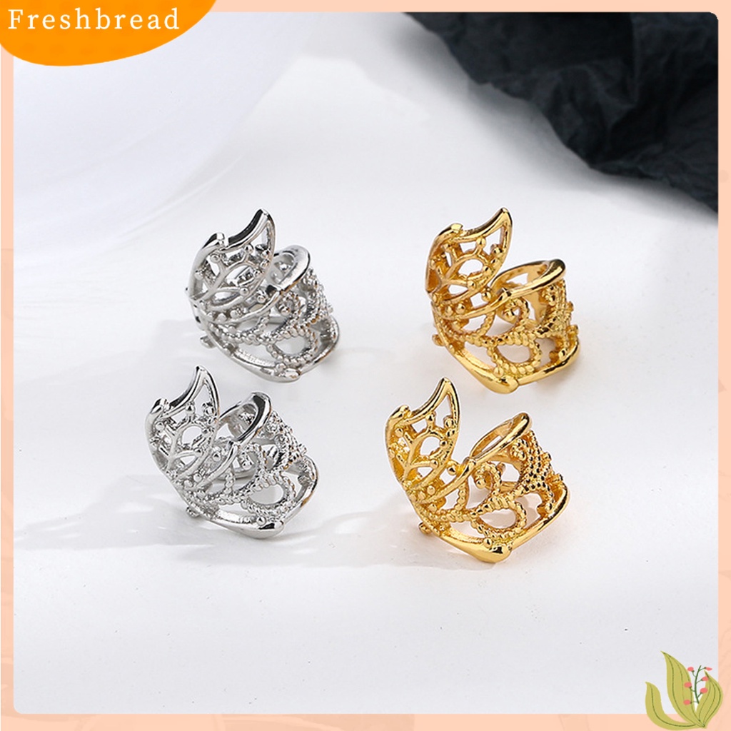 &lt; Freshbread &gt; 1Pc Manset Telinga Non-Piercing Hypoallergenic High Gloss Cantik Mini Hadiah Fashion Perhiasan Berongga Kupu-Kupu Klip Bungkus Tulang Rawan Anting-Anting Untuk Harian