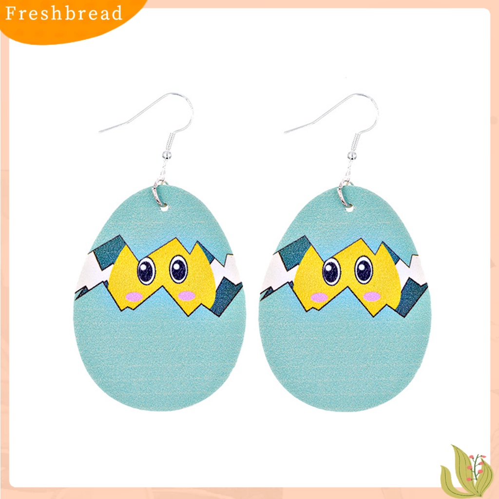 &lt; Freshbread &gt; Anting Menjuntai Nyaman Indah Elegan Easter Bunny Earing Untuk Hajatan