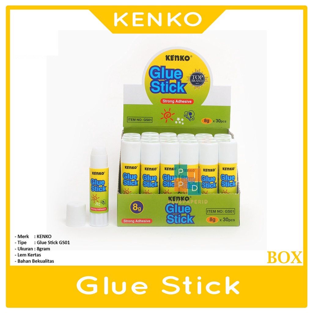 

KENKO - Glue Stick Lem Kertas 8gram - Box