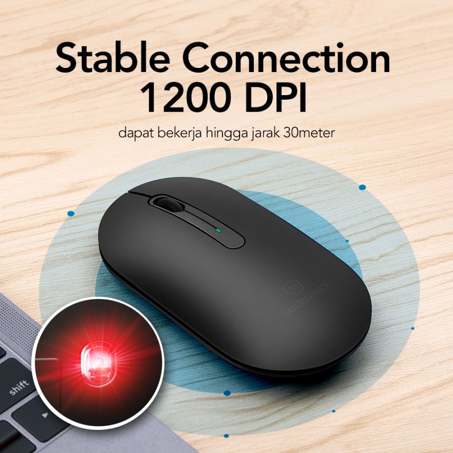 Micropack Dual Bluetooth Mouse 5.0/3.0 Inspire 2 MP-707B