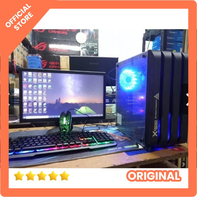 PC GAMING FULLSET CORE I5 4590 SSD 8GB VGA2GD3/SSD/HDD