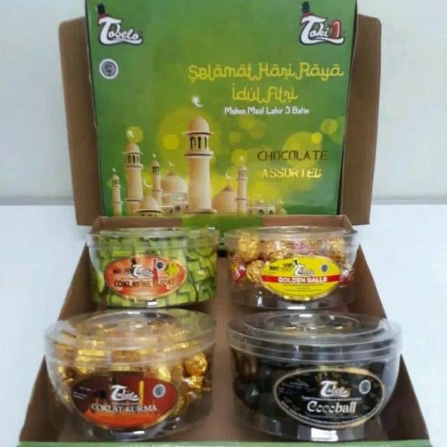 

Paket Tobelo / Paket Lebaran Tobelo / Tobelo Chocolate Assorted / Paket Lebaran / Kue lebaran / Parcel lebaran / Paket Coklat / cokelat / TOBELO EXPIRED 2024