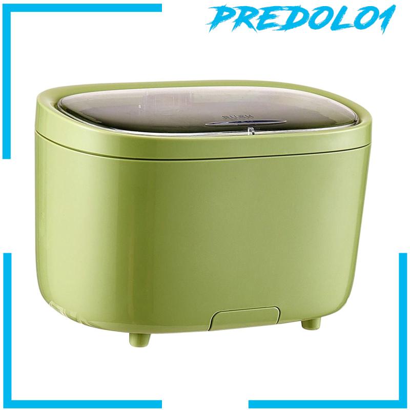 [Predolo1] Tempat Sampah Mini Untuk Meja Portable Dengan Tutup Untuk Meja Kamar Mandi Dapur