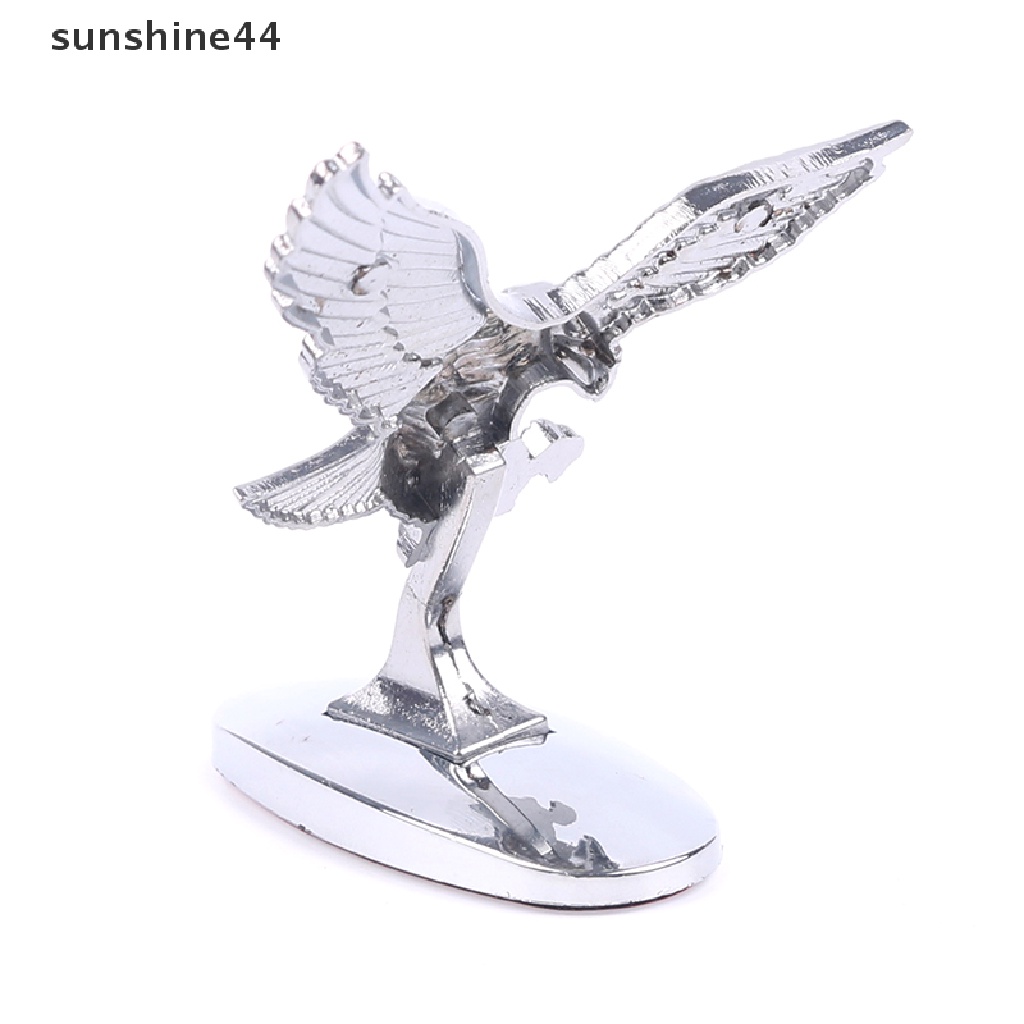 Sunshine Penutup Depan Mobil Chrome Kap Dekorasi Lencana 3D Emblem Angel Eagle Untuk Auto Car ID