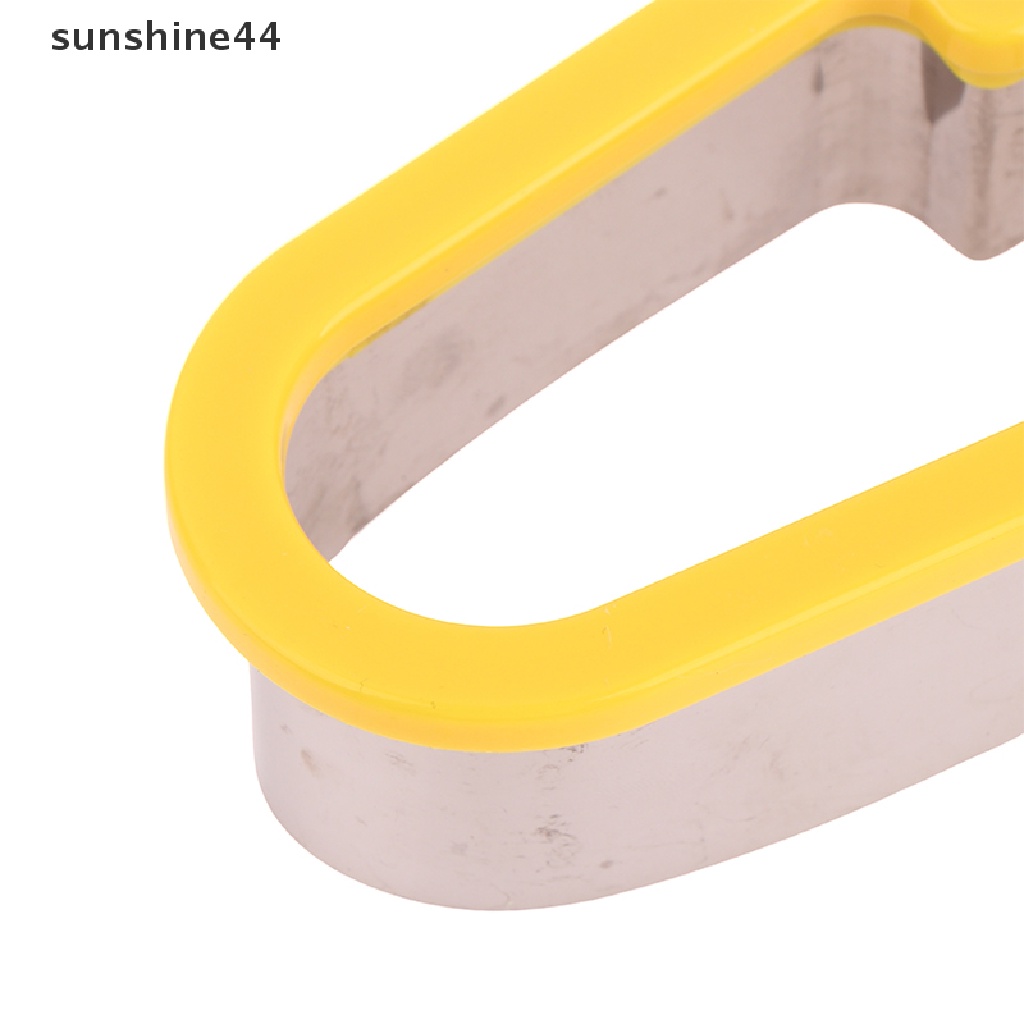 Sunshine 1Pc Pemotong Semangka Bentuk Pohon Lucu Stainless Steel Fruit Slicer Cutter Tools ID