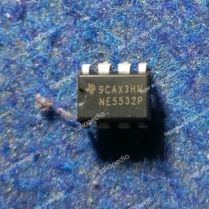 IC NE5532P NE5532 NE 5532 5532P TEXAS INSTRUMENT