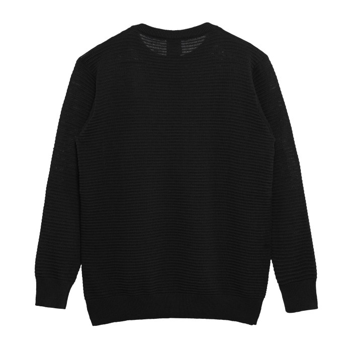 SWEATER FRIDAY KILER | HORIZON KNIT BLACK