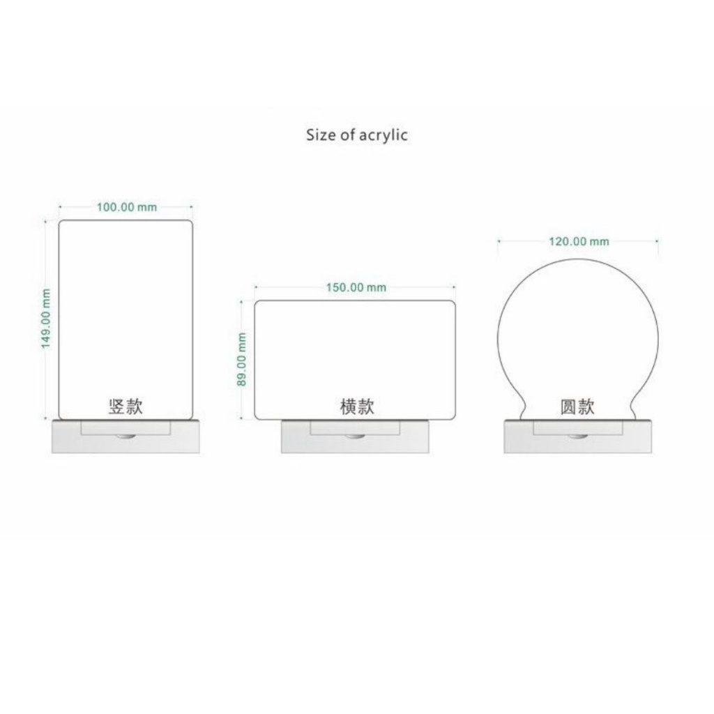 NEW MODEL STAND AKRILIK PLANNER UNIK LAMPU LED | LETTERING KADO LAMPU TIDUR PAPAN JADWAL - BDC