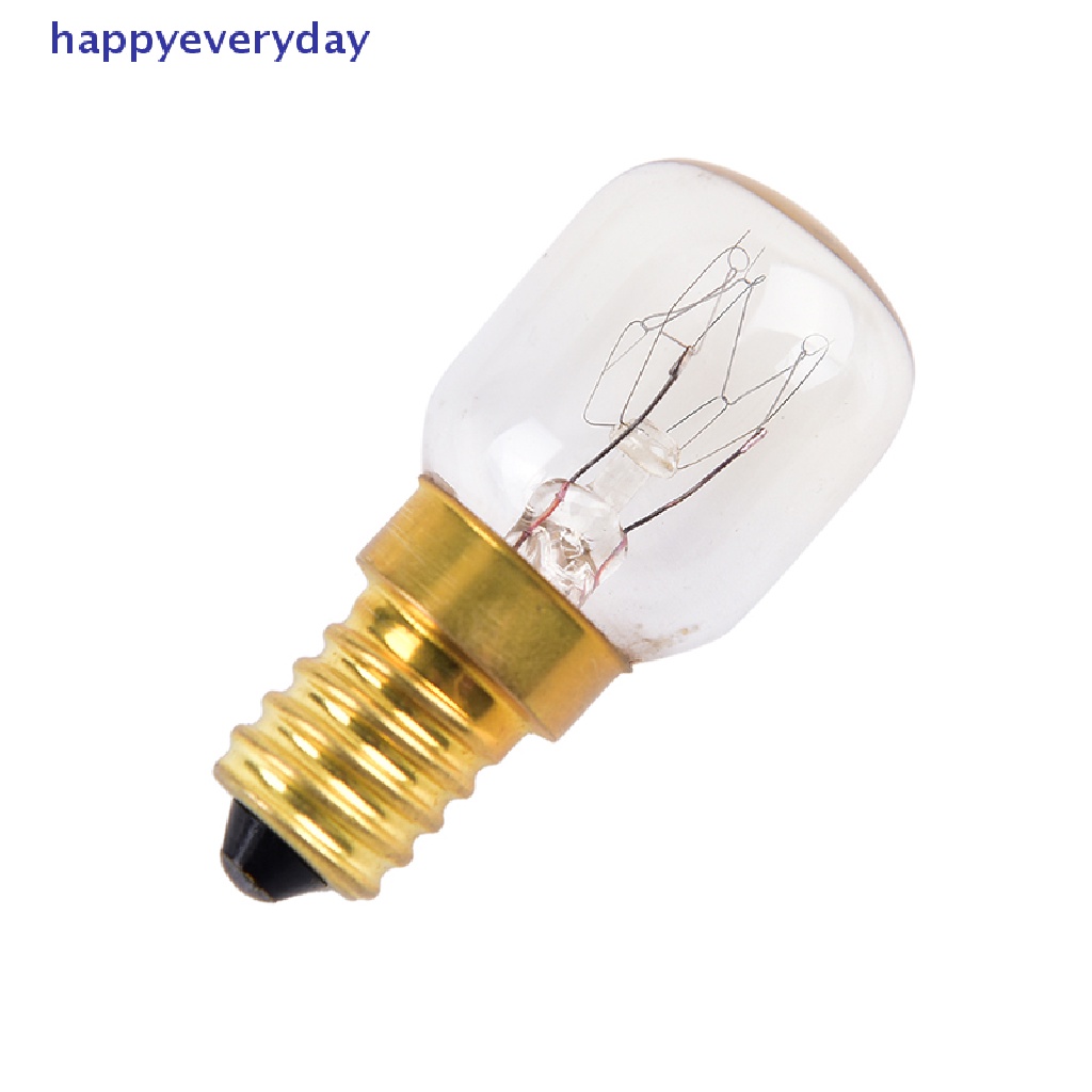[happy] 1pc E14 15W/25W Warm White Oven Cooker Bulb Lampu Tahan Panas Cahaya 220-230V [ID]