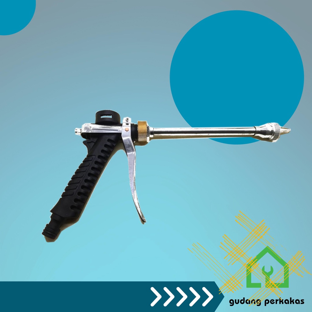 Stik Gun Sprayer Cuci Motor Mobil  + Tabung Sabun