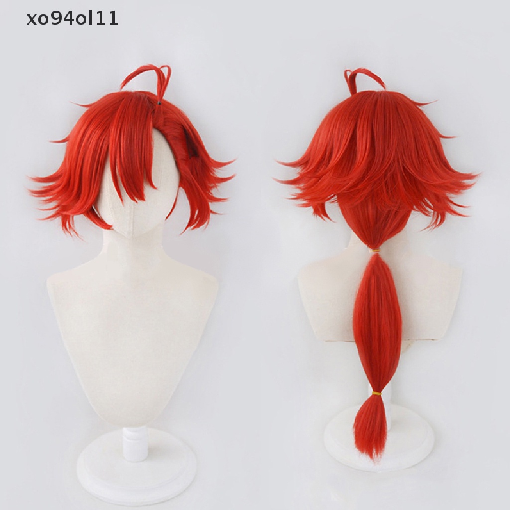 Xo Anime The Witch From Mercury Suletta Cosplay Wig Cosplay Anime Rambut Merah OL