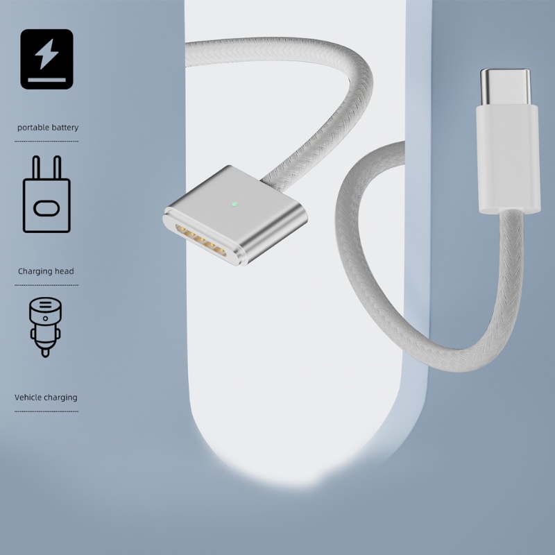 Zzz Kabel USB C Ke Magnet3 2m 140W Fast Charging Magnet 3kabel Charger Untuk