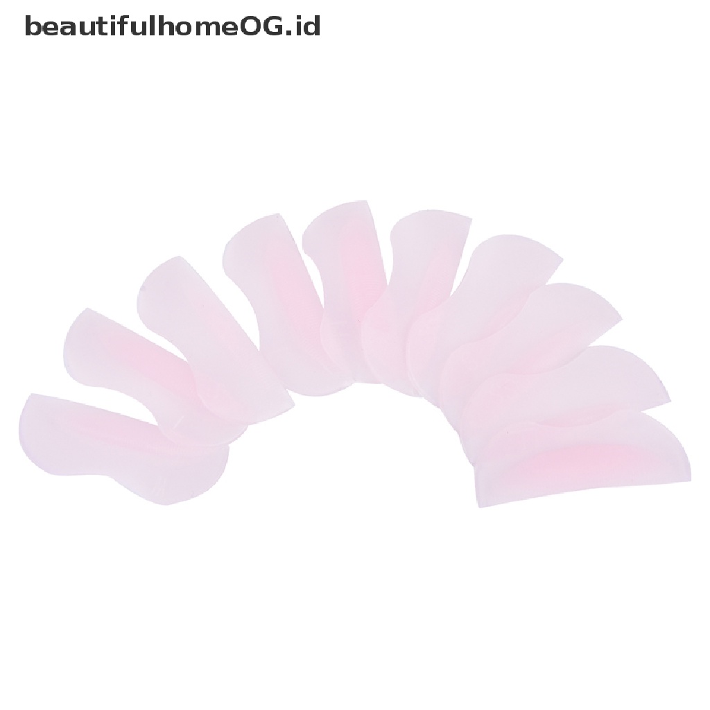 // Lebaran// 10pcs silicone eyelash perming curling Pengeriting Bulu Mata Palsu Palsu Perisai pad **