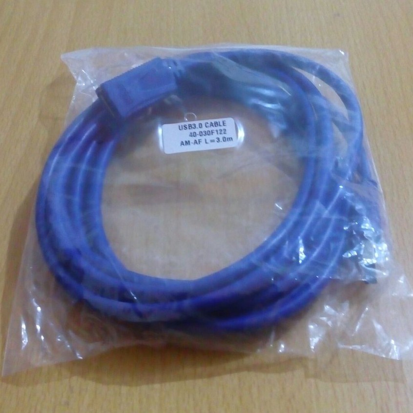 KABEL USB 3.0 EXTENSION 3M (PERPANJANGAN USB) / USB 3.0 MALE FEMALE  VN 4