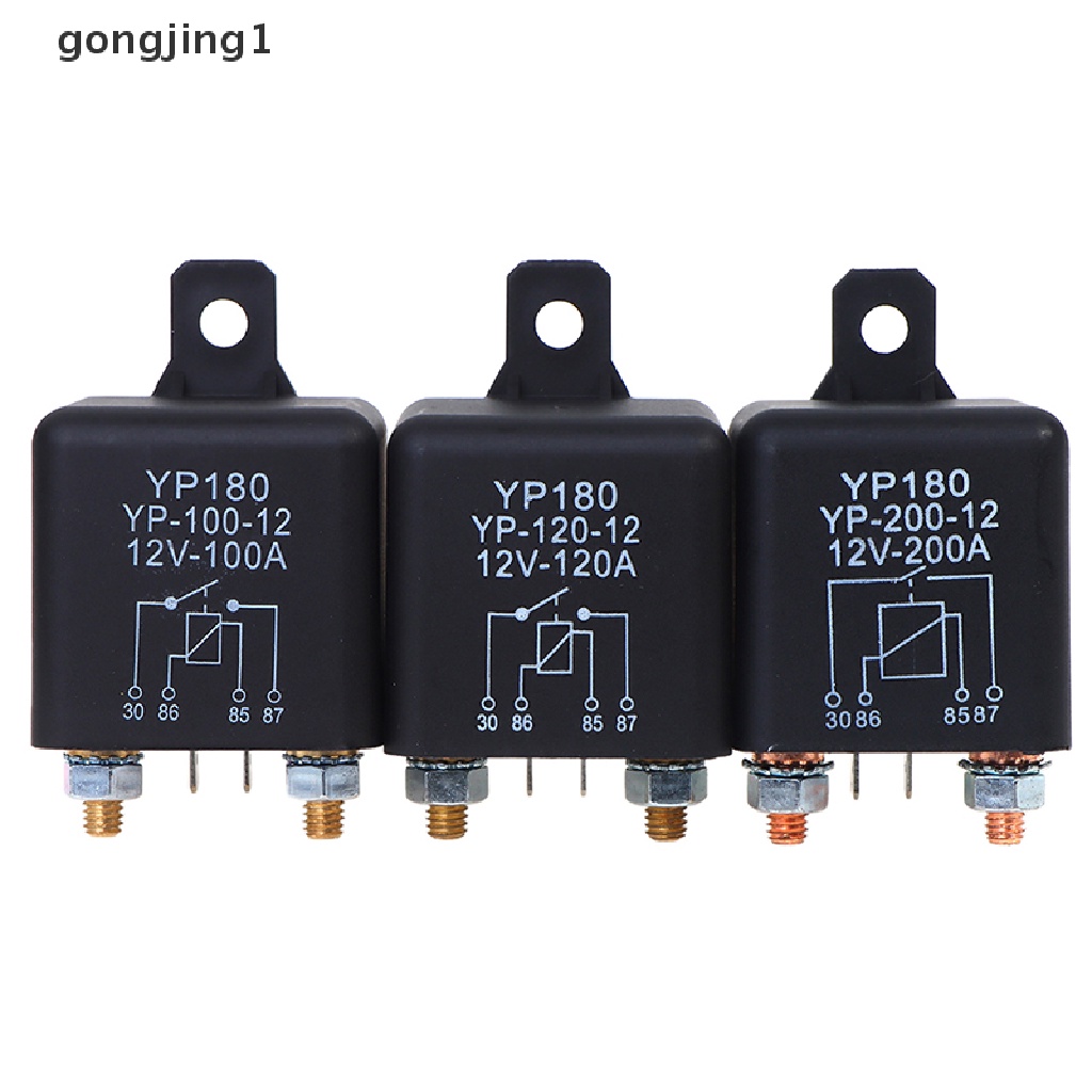 Ggg Starg Relay 200A 100A 12V/24V Power Otomotif Heavy Current Start Relay ID