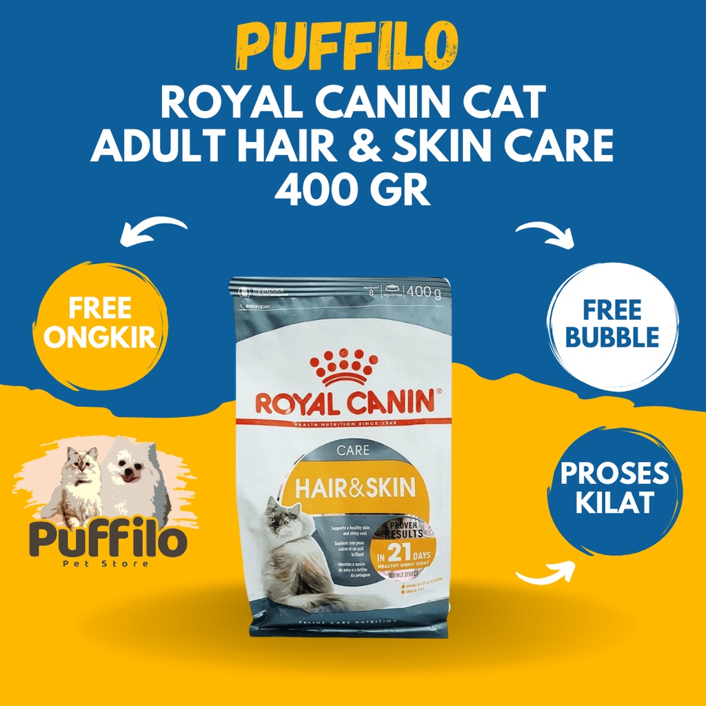 ROYAL CANIN CAT HAIR &amp; SKIN CARE 400GR