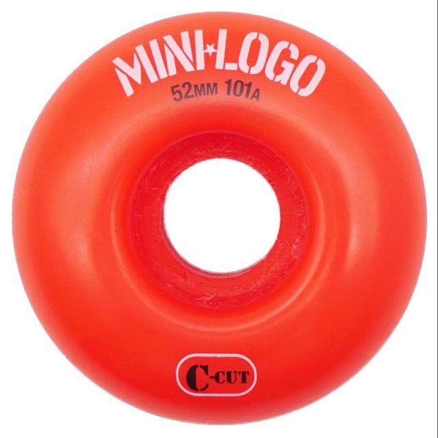 Roda Skateboard MINILOGO Amerika Aksi Goyang Ganda Jalan Stunt Papan Roda Empat Roda Sempit Keras505254Mm101a