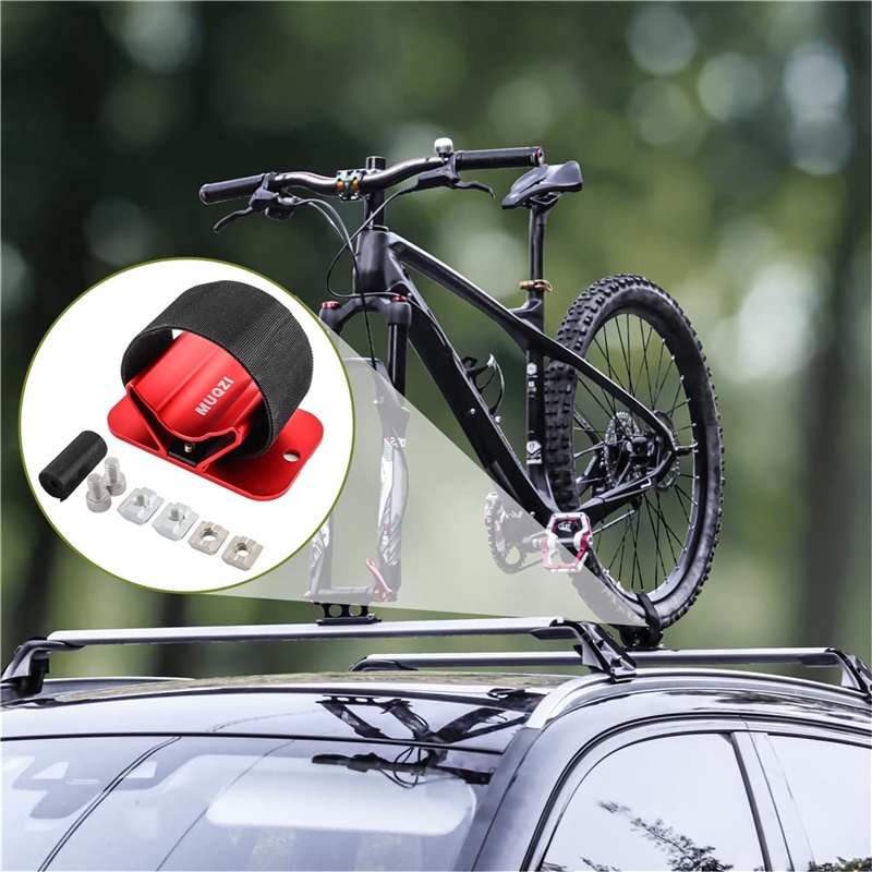 [AYBX] 1set Rear/Front/Belakang+Front Bike Car Carry Mount Rack MTB Sepeda Jalan Carrier Fork Mount Braket Rak Atap Mobil