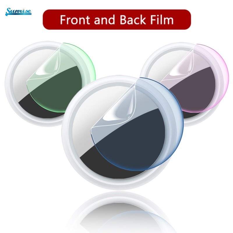 Hd Bubble-free Repairable Awet Scratch Clear TPU Scrub Hydrogel Film Pelindung Sidik Jari Ultra-Tipis Ultra-Cahaya Kompatibel Untuk iPhone AirTag