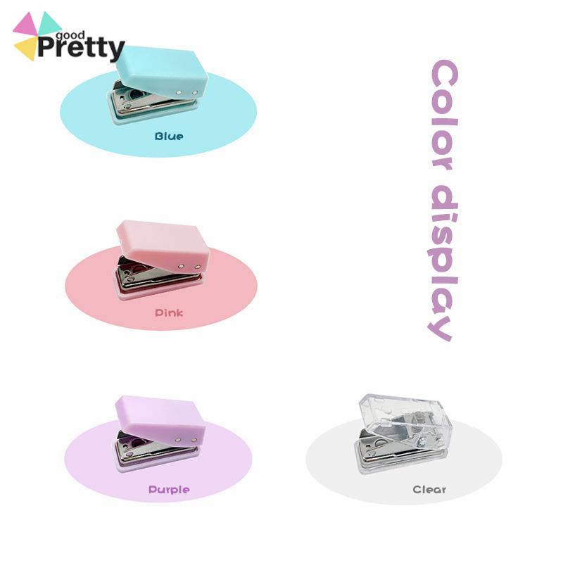 Pembolong Kertas Satu Lubang One Hole Punch Lucu Unik Mini Cute - PD