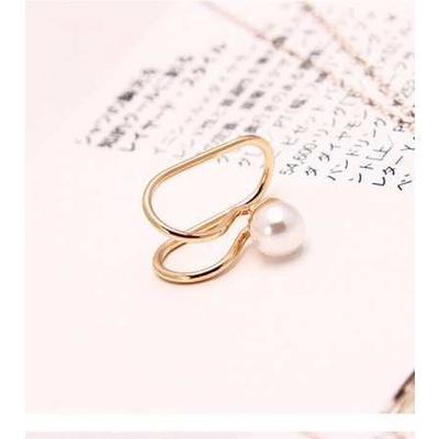 A66 Anting Hijab Jepit 1 sisi Fashion Wanita Aksesoris Korea