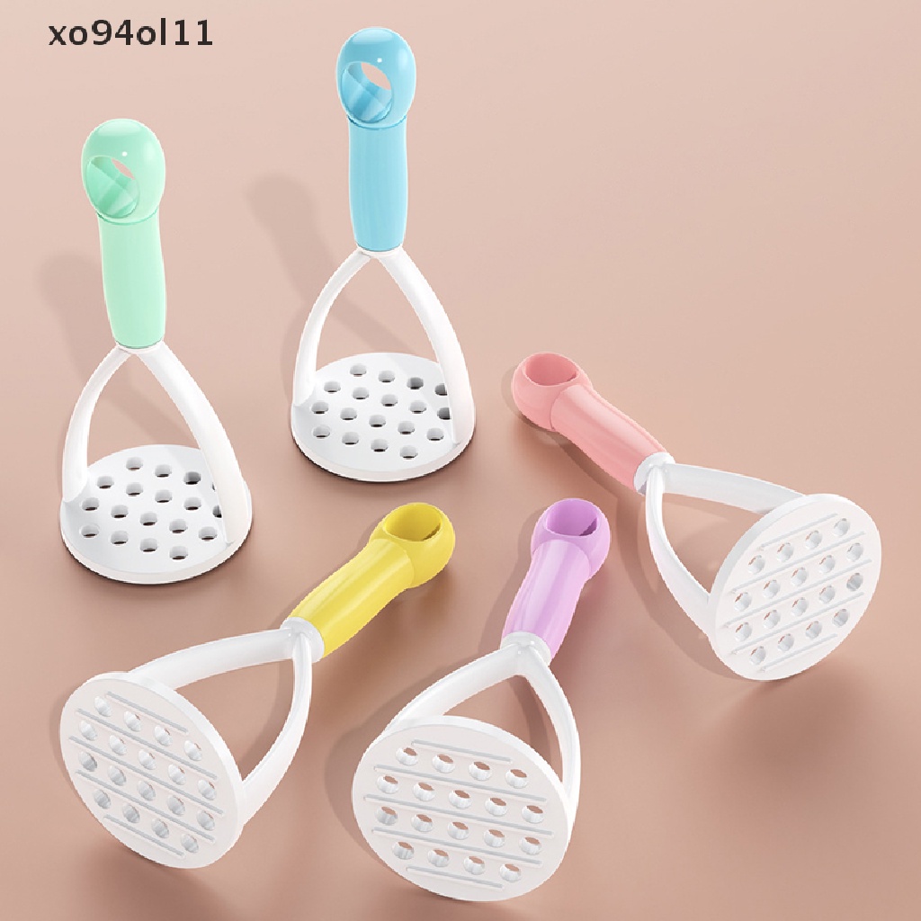 Xo Kitchen Portable Manual Potato Masher Labu Lumpur Press Alat Buah Sayur OL