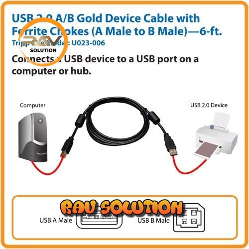 Kabel Usb 2.0 to Printer 10 Meter /Kabel Printer 10Meter - Printer 10m - SET A