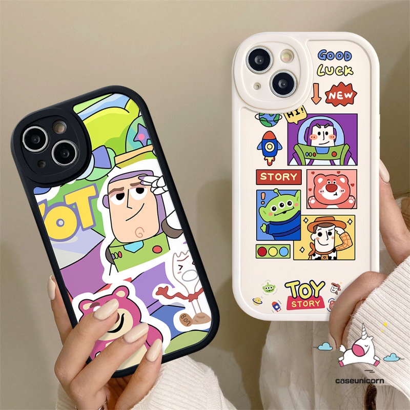 Case Cerita Mainan Kartun Lucu Untuk Infinix Hot 10 9 Play 10T 11 10s 11s Hot 10 Lite 10T 11 10s 11s Note 8 Smart 5 6 Lovely Manyo Pelindung Lensa Kamera Soft Tpu Back Cover