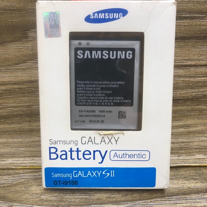BATERAI ORIGINAL SAMSUNG S2 i9100 EB-F1A2GBU