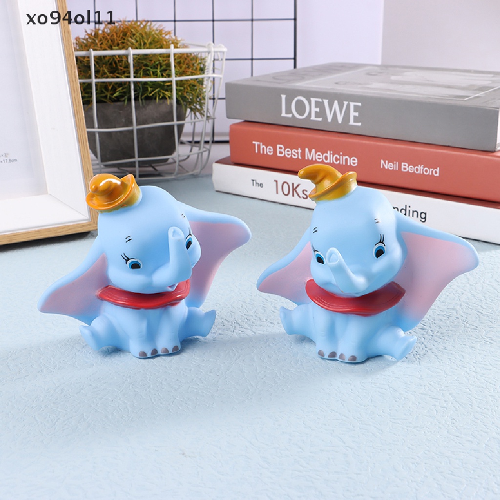 Xo 10 cm Anime Dumbo Action Figure Dumbo Sirkus Kuping Besar Gajah Terbang Dream Boneka OL