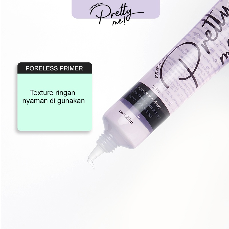 ★ BB ★ Marshwillow Pretty Me Poreless Primer By Natasha Wilona