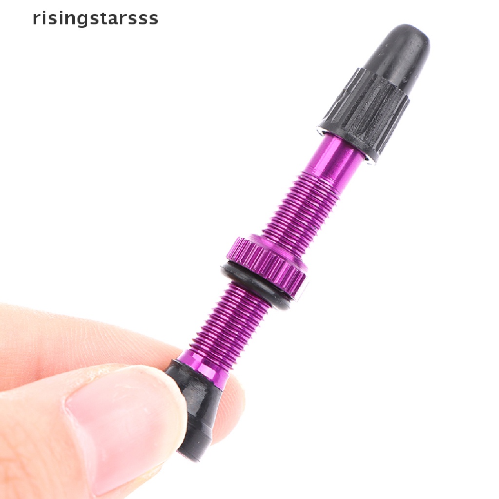 Rsid Span-new Sepeda Gunung vacuum valve French valve Aluminium tubeless French valve Jelly