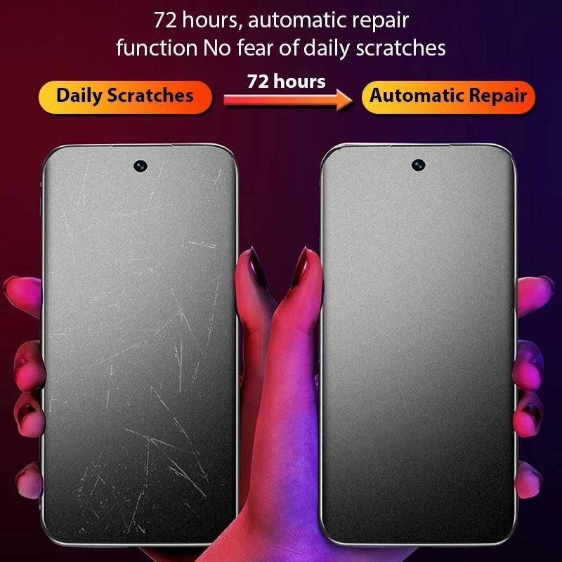 4pcs Matte Hydrogel Film Untuk ZTE Axon 11 10 Pro 40 SE Blade A72 A7S V30 V40 Pro V40s Pelindung Layar Untuk nubia Red Magic 6R Z40 Z40S Pro Z50 Voyage 40 Pro Plus