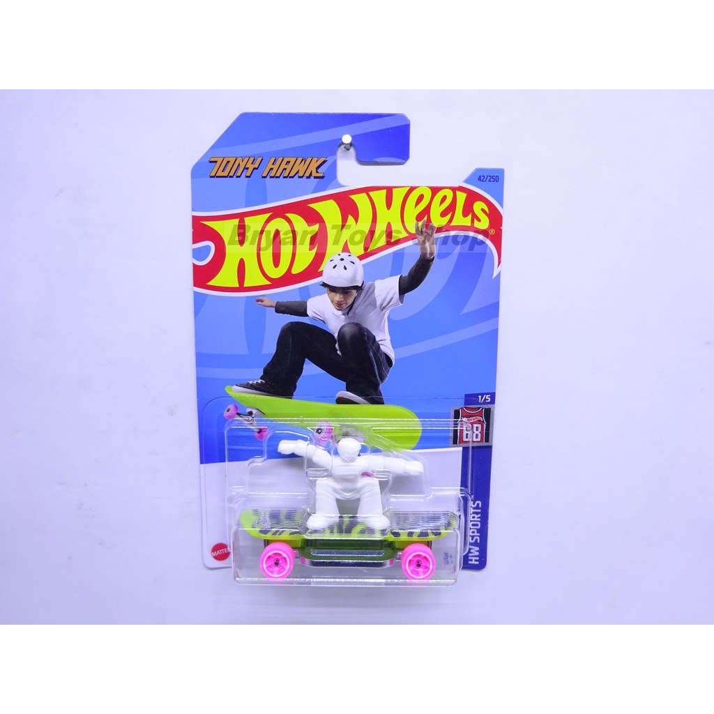 Hot Wheels Skate Grom Hijau Putih