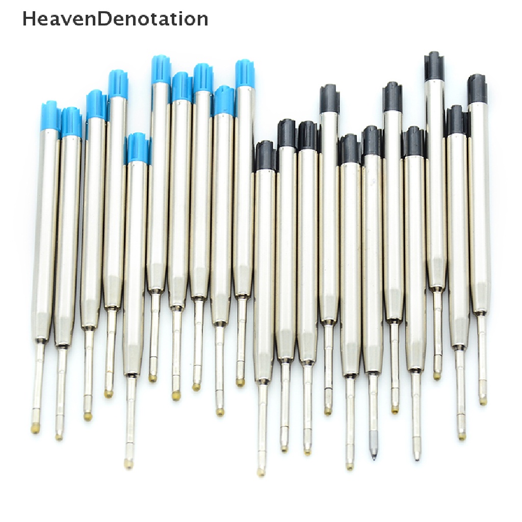 [HeavenDenotation] 10pcs Tinta Biru parker style standard 1.0mm ballpoint pen refills nib medium HDV