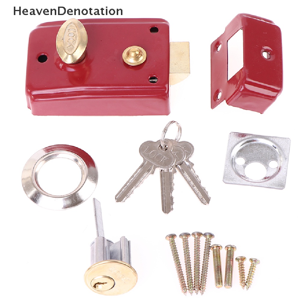 [HeavenDenotation] Kunci Pintu Rumah Anti Maling Kuat Universal Heavy-Duty Indoor Mortise Lock HDV