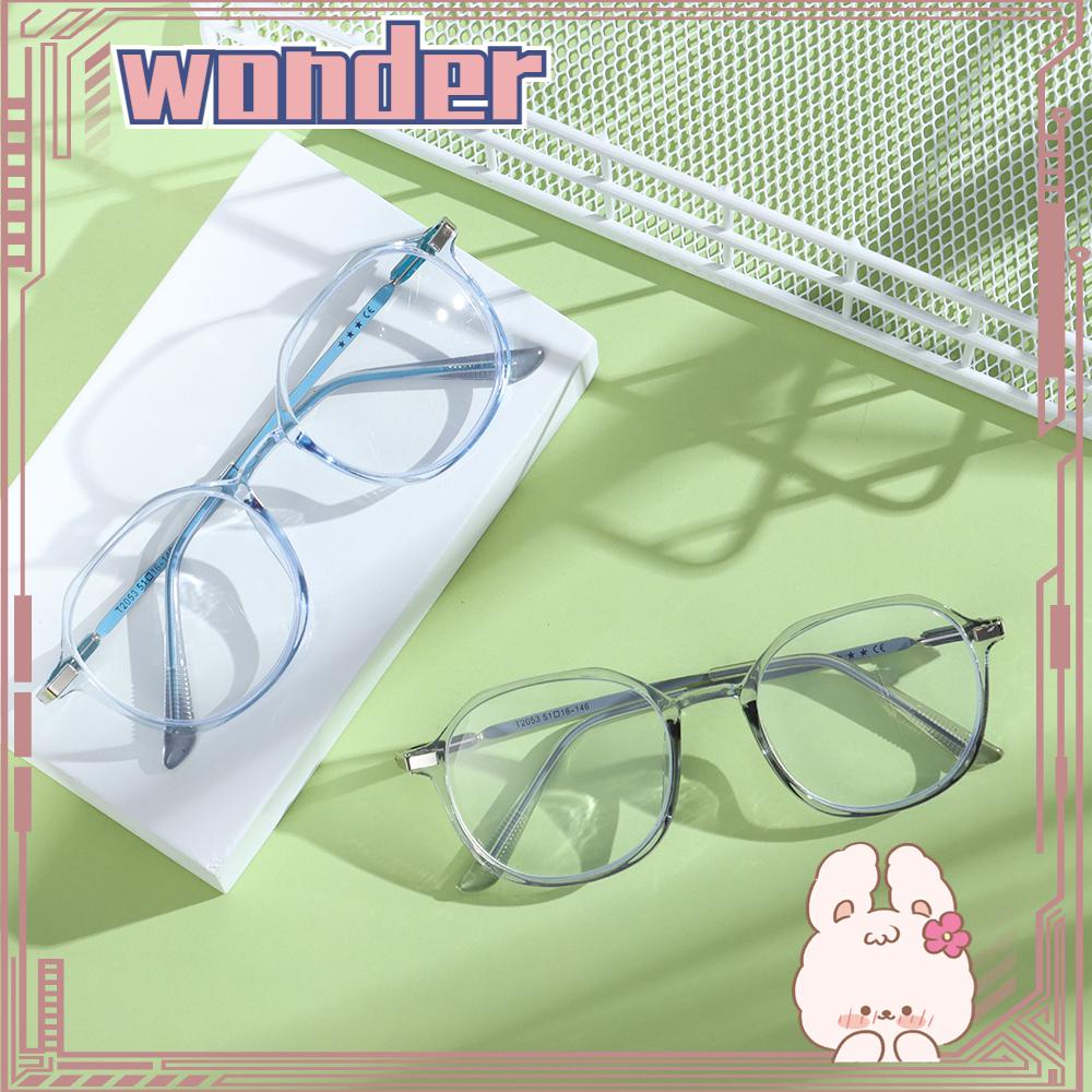 Wonder Myopia Kacamata Anti-Letih Wanita Fashion Perlindungan Radiasi Kacamata Optik