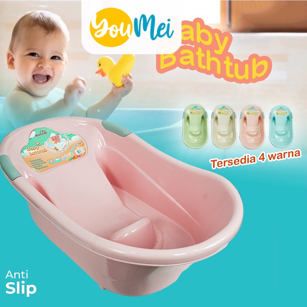 Bak Mandi Bayi Dudukan Tengah Anti Slip - 1095