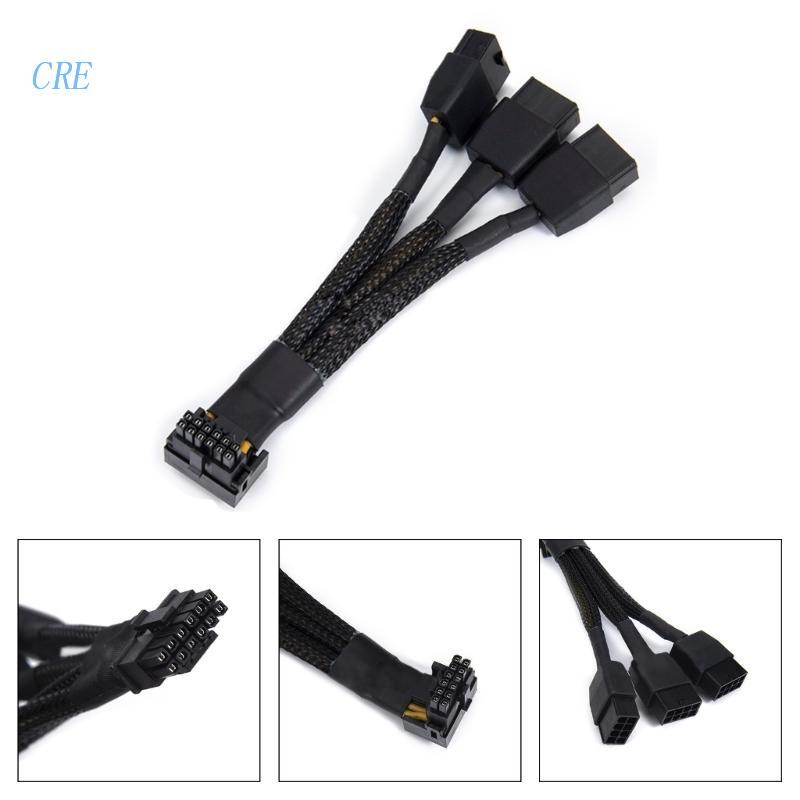 Cre RTX4090 RTX4080 12+4Pin 16Pin 12VHPWR Ke PCIE 8Pin PCIE 5.0 Kabel GPU Graphics Video Card Cable Power Supply Adapter