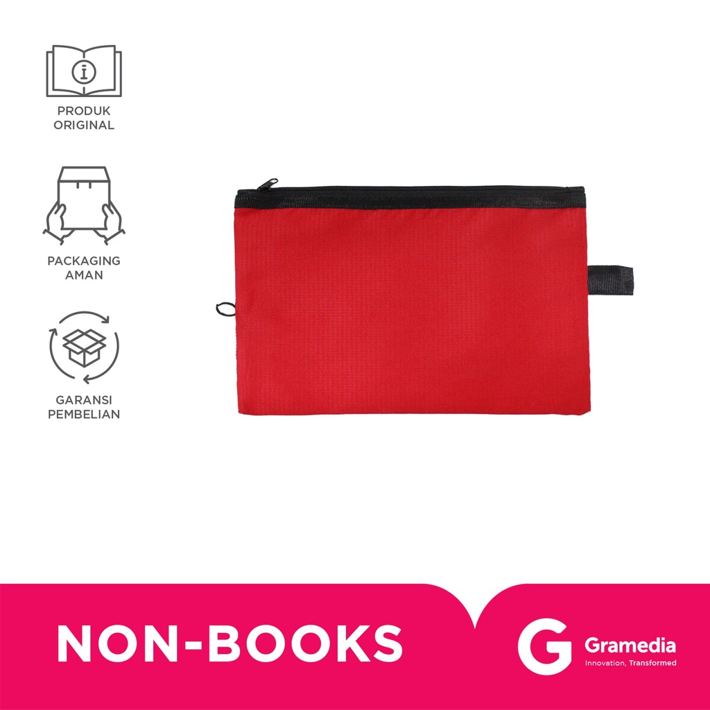 

Estudee Rubber Mesh Case A4 Red