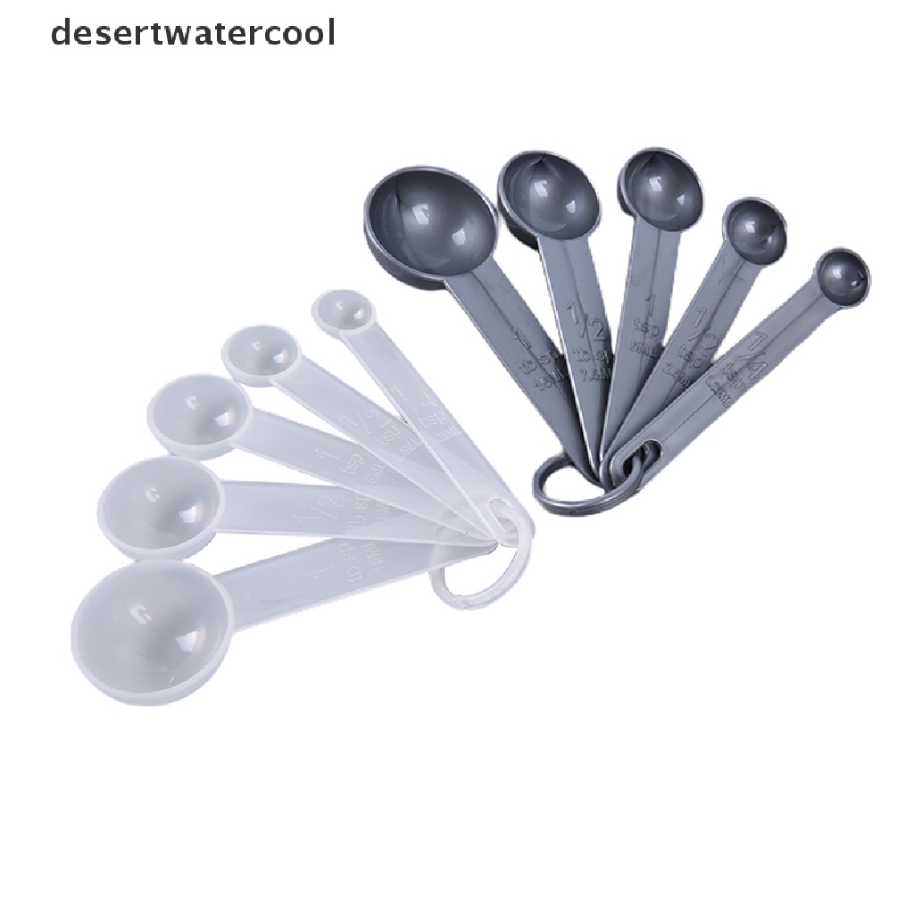 Deid 5PCS/lot Sendok Takar Dengan Skala Untuk Dapur Kue Baking Spoon Set With Scale Martijn