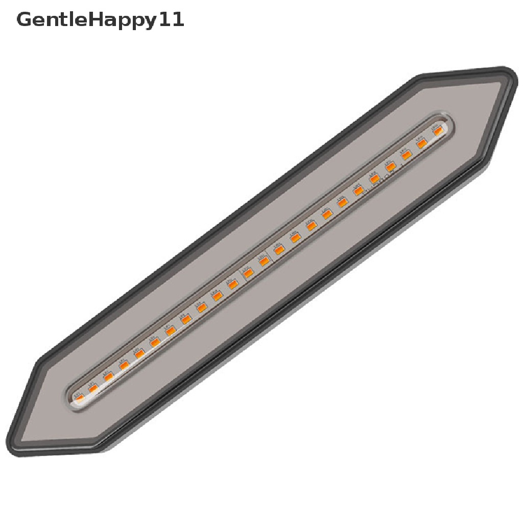 Gentlehappy 100lampu LED Mobil Truk Mengalir Stop Rem Sein Mundur Belakang Ekor Strip Light id