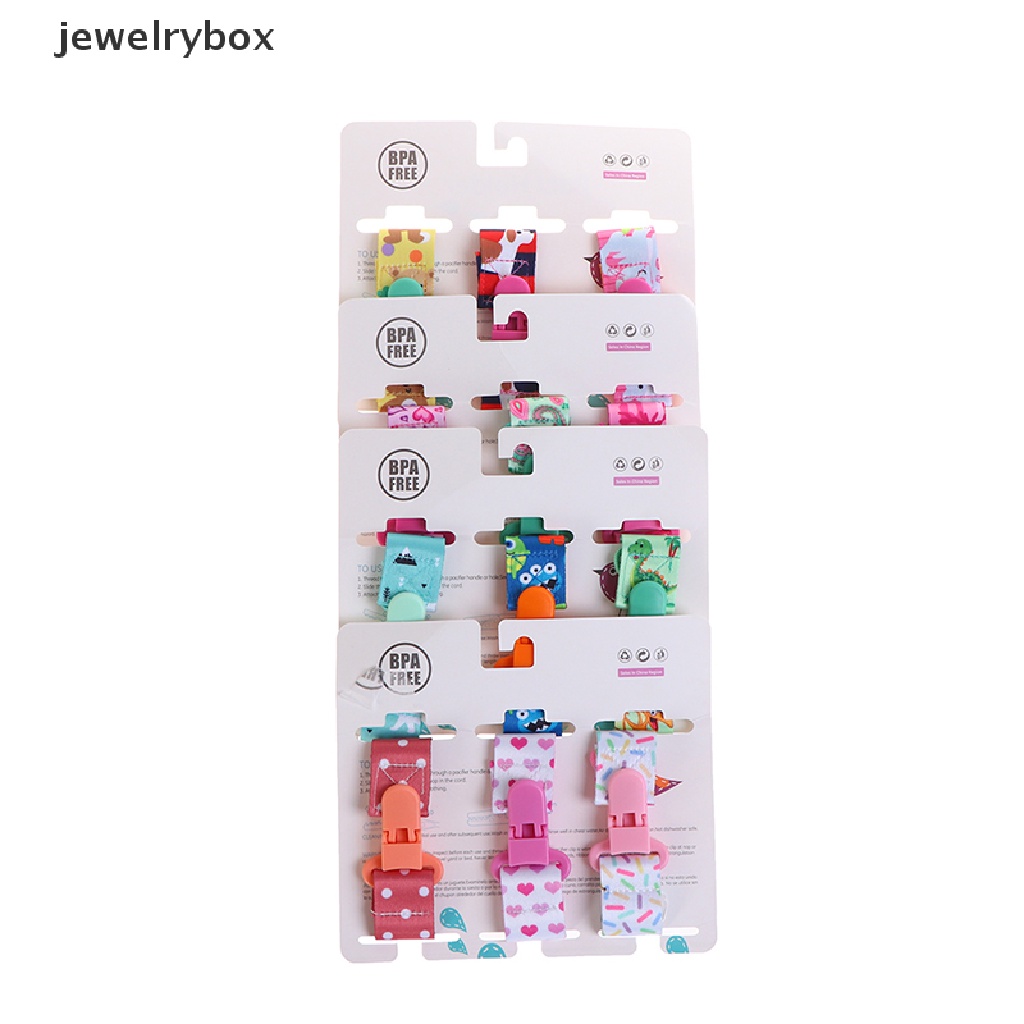 [jewelrybox] 3pcs/set Klip Dot Bayi Rantai Dummy Clip Nipple Holder Untuk Nipples Boutique