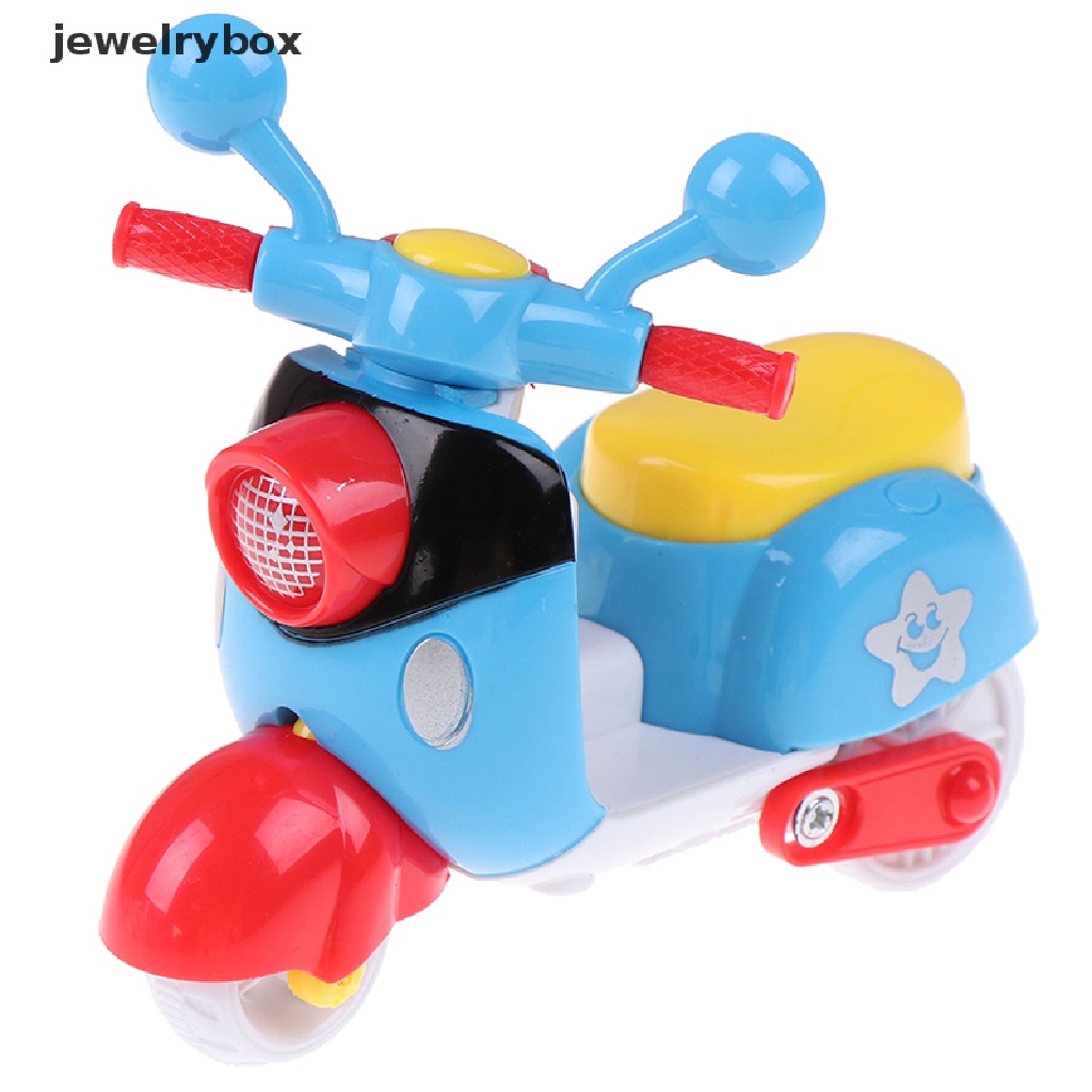 [jewelrybox] Mainan Motor Mini Inertia Lucu Bahan Plastik Pull Back Model Diecast Untuk Anak Butik