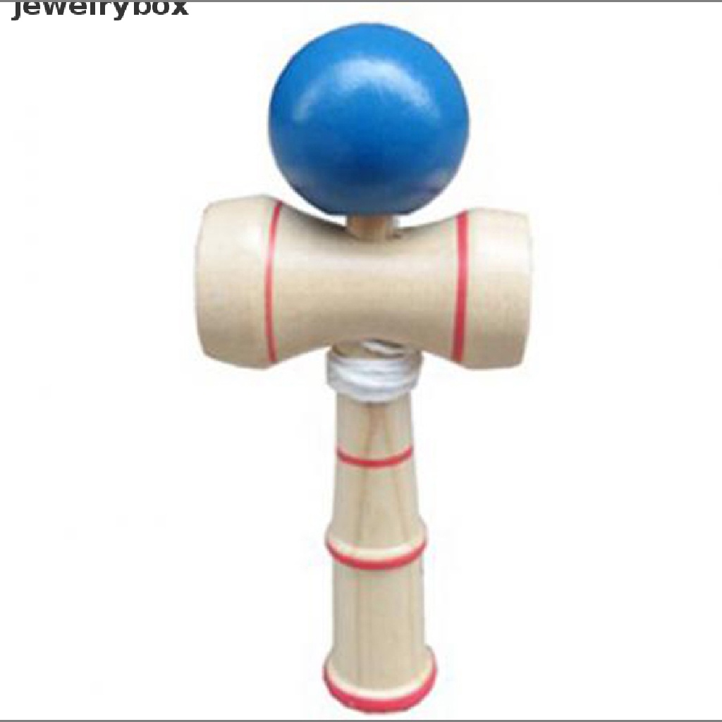 [jewelrybox] Anak Lucu Kendama Bola Permainan Kayu Tradisional Jepang Keterampilan Mainan Edukasi Hadiah Butik